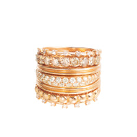 Italian 'Seven Rings' Diamond Ring