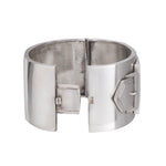 A Victorian Silver Cuff Bangle