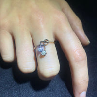 Russian Gold, Diamond Ring