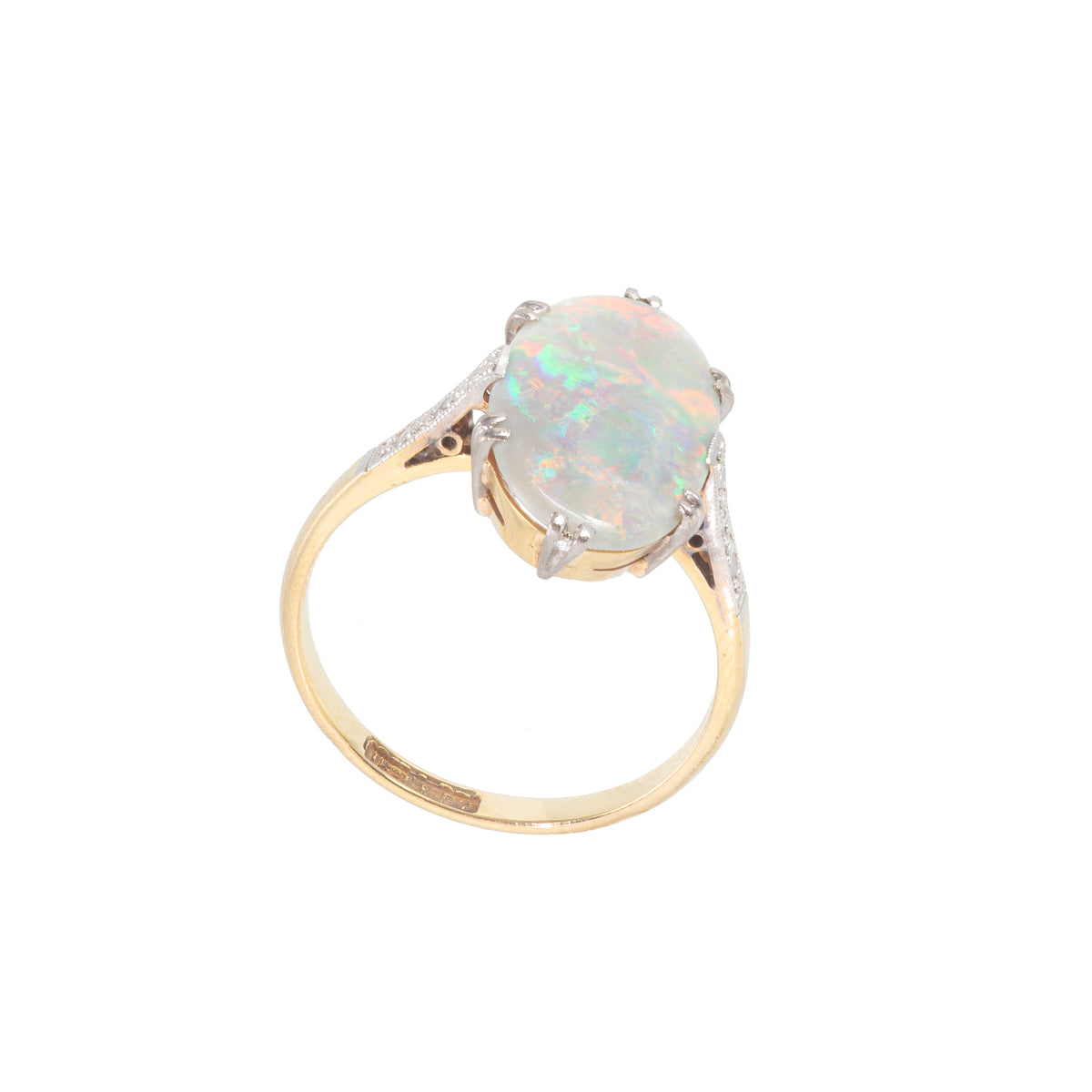 Art Deco Opal Ring