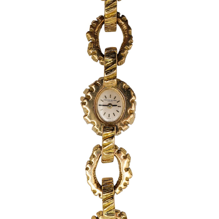 Close-up of Vacheron Constantin vintage dress watch, c.1960s