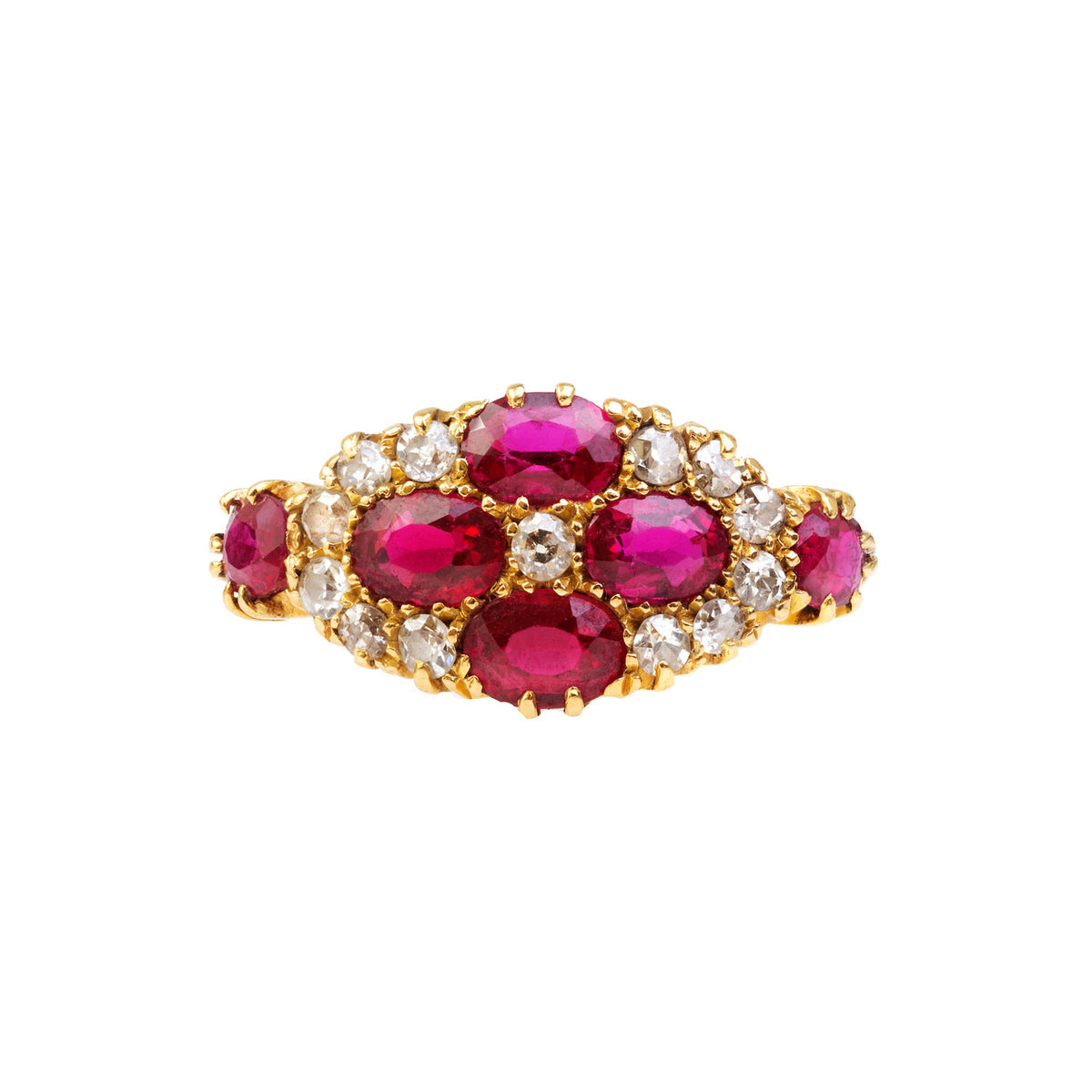 Antique Ruby Diamond Ring