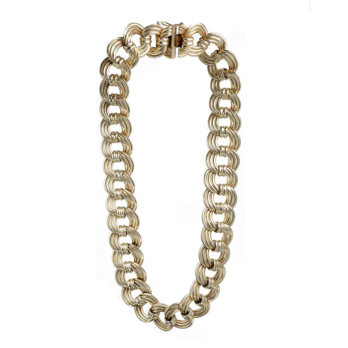 Silver Gilt Necklace
