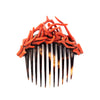 A Victorian Coral Branch Comb