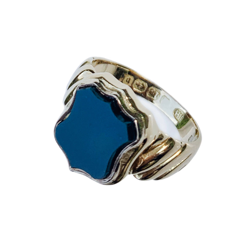 A Gold Bloodstone Signet Ring c.1876
