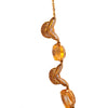 An Italian Gold Citrine Necklace