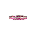 An Art Deco Burma Ruby Eternity Ring