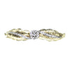 An Antique Gold and Diamond Bangle