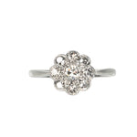 A Daisy Diamond Cluster Ring