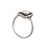 An Art Deco Onyx Diamond ring