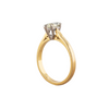 A Marquise Diamond Gold Ring