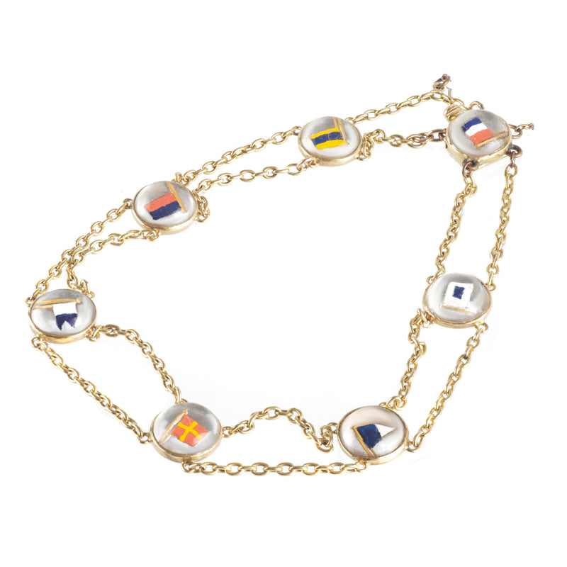 A DEAREST Flag Bracelet