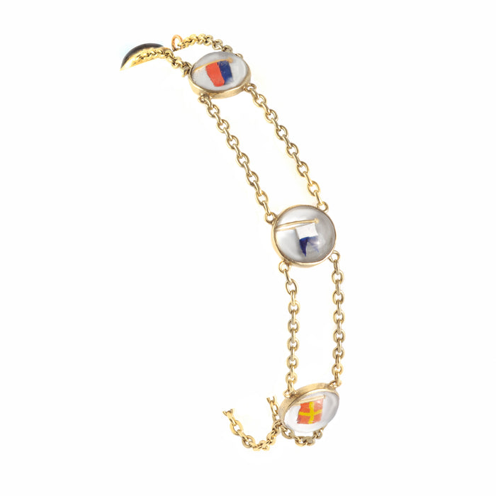 A DEAREST Flag Bracelet