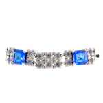 A Silver Blue Paste bracelet