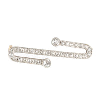 A Deco Diamond Brooch