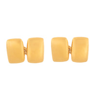 Pair of Gold Rectangular Cufflinks