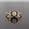 An Antique Gold and Diamond Ring
