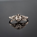 A Diamond Platinum Ring