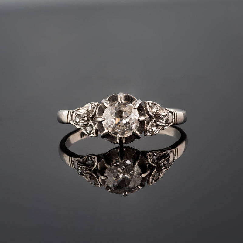 A Diamond Platinum Ring
