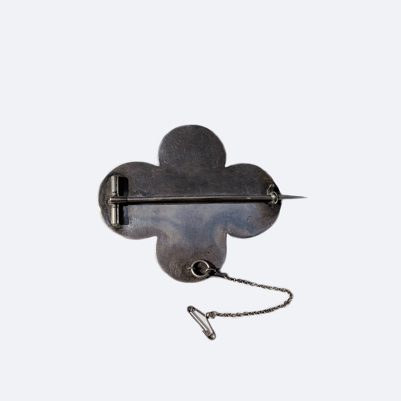 Victorian Scottish Agate & Silver Brooch