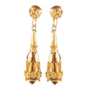 A Pair of Victorian Gold Torpedo Earrings