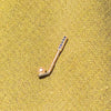 9ct Gold, Sapphire & Pearl Golf Club Tie Pin