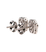 A Pair of Diamond Stud Earrings