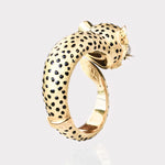 Ruby, Diamond, 18ct Gold Jaguar Bracelet c.1970s