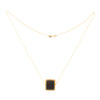 A Gold Agate Pendant