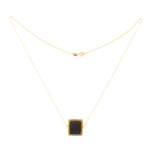 A Gold Agate Pendant