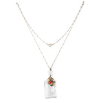 An Arts and Crafts Rock Crystal Necklace by Dorrie Nossiter