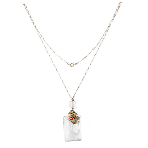 An Arts and Crafts Rock Crystal Necklace by Dorrie Nossiter