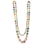 An Antique Agate Bead Necklace