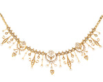 A Gold and Pearl Necklace by Goldsmiths & Silversmiths