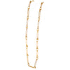 A Gold Pearl Chain Necklace