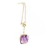 A Suffragette Amethyst Pendant