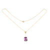 A Suffragette Amethyst Pendant