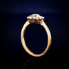 An eighteen carat Gold Daisy Diamond ring