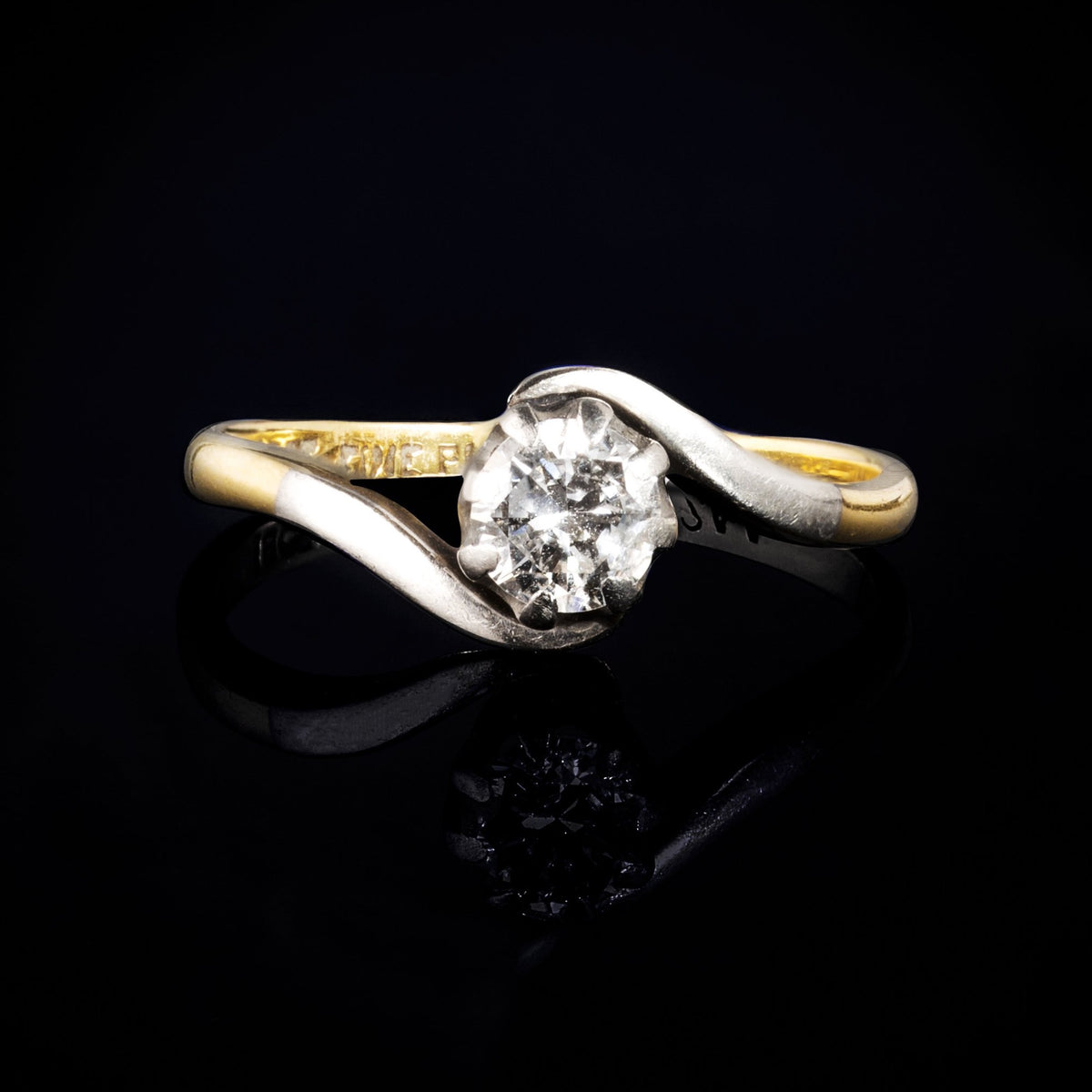 Antique One Stone Diamond ring