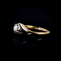 Antique One Stone Diamond ring