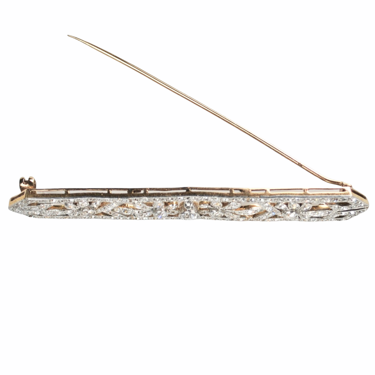 Art Deco Diamond Brooch