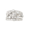A 1920s Diamond Platinum Harem Ring