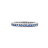 A Gold Sapphire Eternity Ring