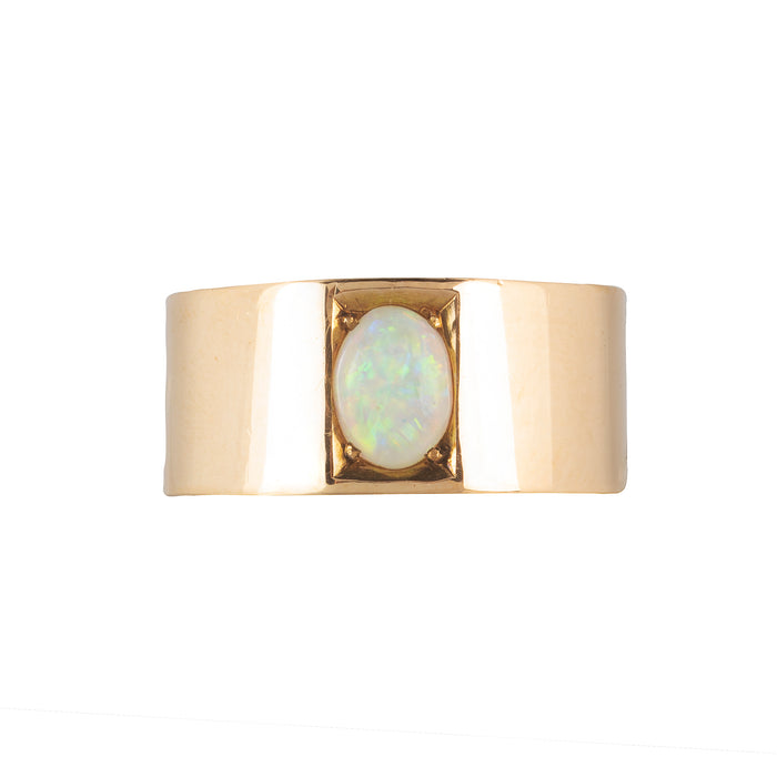 Australian Opal Gold Ring by Louis Cadby