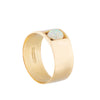 An Australian Opal Gold Ring by Louis Cadby