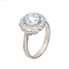 A Diamond Cluster Ring