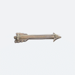 Victorian Silver & Agate Arrow Brooch