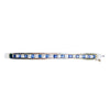 9ct Gold, Sapphire & Diamond Bangle