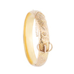 A Gold Buckle Bangle
