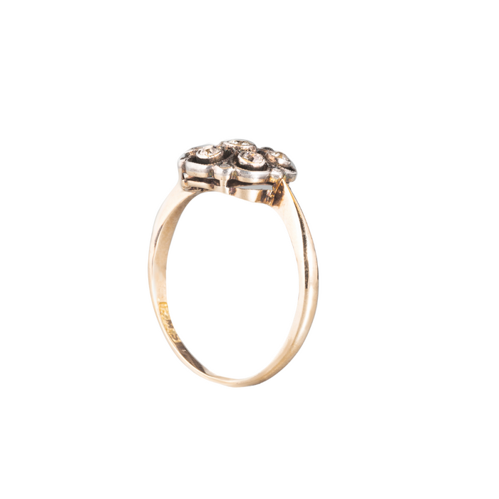 Victorian Diamond Gold Ring